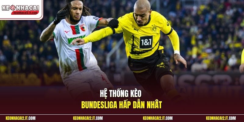 Hệ thống kèo Bundesliga hấp dẫn nhât